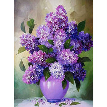 Load image into Gallery viewer, Diamond Painting - Full Round - Purple orchid (30*40CM)