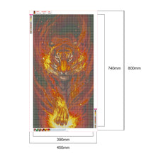Load image into Gallery viewer, Diamond Painting - Full Square - Tiger (45*80cm)