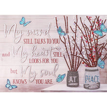 Load image into Gallery viewer, Diamond Painting - Partial Special Shaped - English sentence (40*30cm)