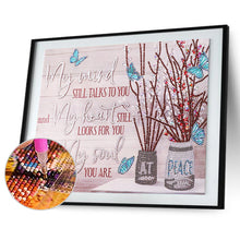 Load image into Gallery viewer, Diamond Painting - Partial Special Shaped - English sentence (40*30cm)