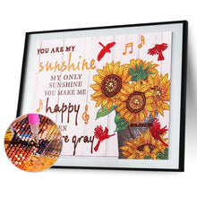 Load image into Gallery viewer, Diamond Painting - Partial Special Shaped - English sentence (40*30cm)