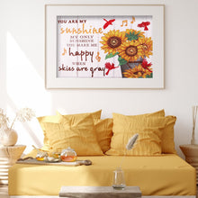 Load image into Gallery viewer, Diamond Painting - Partial Special Shaped - English sentence (40*30cm)