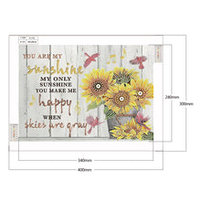 Load image into Gallery viewer, Diamond Painting - Partial Special Shaped - English sentence (40*30cm)