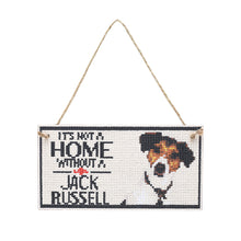 Load image into Gallery viewer, 5D DIY Letter Full Drill Hanging Diamond Painting Craft Home Decor (Dog)