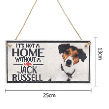 Load image into Gallery viewer, 5D DIY Letter Full Drill Hanging Diamond Painting Craft Home Decor (Dog)