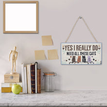 Load image into Gallery viewer, 5D DIY Letter Full Drill Hanging Diamond Painting Craft Home Decor (Cats)