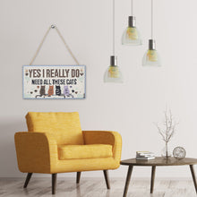 Load image into Gallery viewer, 5D DIY Letter Full Drill Hanging Diamond Painting Craft Home Decor (Cats)