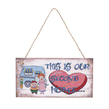 Load image into Gallery viewer, 5D DIY Letters Part Special Drill Hanging Diamond Painting Decor (GPY003)