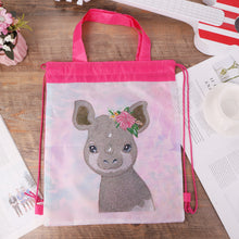Load image into Gallery viewer, Rhinestone Drawstring Backpack DIY Special Shape Diamond Knapsack (Ox 2)