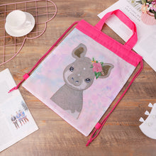 Load image into Gallery viewer, Rhinestone Drawstring Backpack DIY Special Shape Diamond Knapsack (Ox 2)