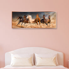 Load image into Gallery viewer, Diamond Painting - Full Round - Galloping Horse (80*30CM)