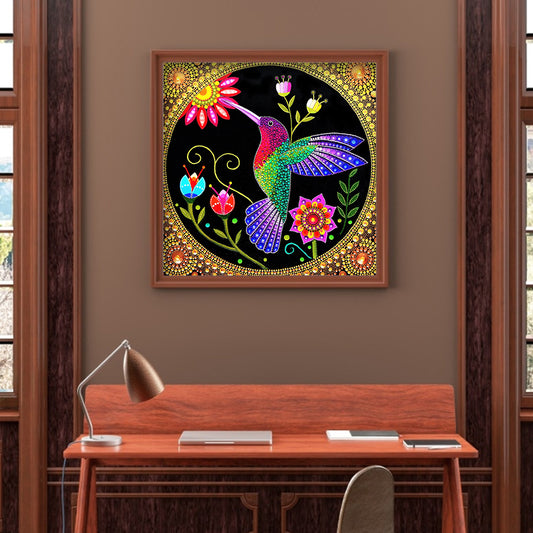 Bird 30*30CM(Canvas) Beautiful Special Shaped Drill Diamond Painting