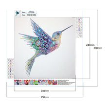 Load image into Gallery viewer, Bird 30*30CM(Canvas) Beautiful Special Shaped Drill Diamond Painting