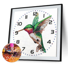 Load image into Gallery viewer, Bird Clock Mosaic Part Special Shape Diamond DIY Painting Kit Gifts (DZ651)