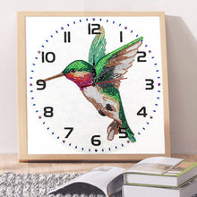 Load image into Gallery viewer, Bird Clock Mosaic Part Special Shape Diamond DIY Painting Kit Gifts (DZ651)
