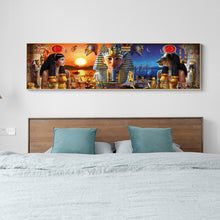 Load image into Gallery viewer, Egyptian Pharaoh Empress 90*30CM(Canvas) Full Round Drill Diamond Painting