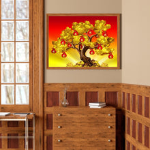Load image into Gallery viewer, Money Tree 40*30CM(Canvas) Full Round Drill Diamond Painting