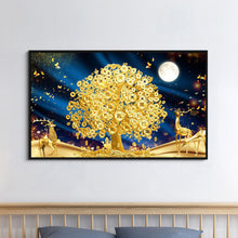 Load image into Gallery viewer, Money Tree 50*30CM(Canvas) Full Round Drill Diamond Painting