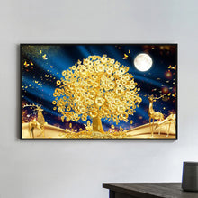 Load image into Gallery viewer, Money Tree 50*30CM(Canvas) Full Round Drill Diamond Painting