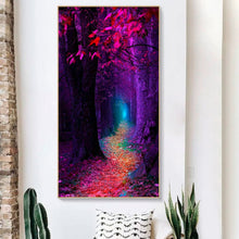 Load image into Gallery viewer, Forest Path 40*70CM(Canvas) Full Round Drill Diamond Painting