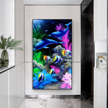 Load image into Gallery viewer, The Underwater World 40*80CM(Canvas) Full Round Drill Diamond Painting