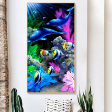 Load image into Gallery viewer, The Underwater World 40*80CM(Canvas) Full Round Drill Diamond Painting