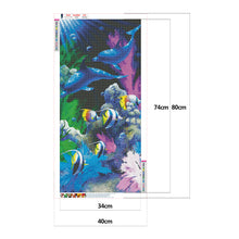 Load image into Gallery viewer, The Underwater World 40*80CM(Canvas) Full Round Drill Diamond Painting
