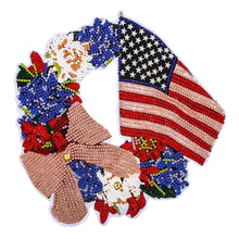 Load image into Gallery viewer, 5D Diamond Wreath Gift DIY Resin Painting Kit Rhinestone Garland (DZ644)