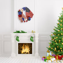 Load image into Gallery viewer, 5D Diamond Wreath Gift DIY Resin Painting Kit Rhinestone Garland (DZ644)