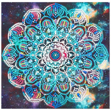 Load image into Gallery viewer, Mandala Flower Blooming 30*30CM(Canvas) Full Special Shaped Drill Diamond Painting