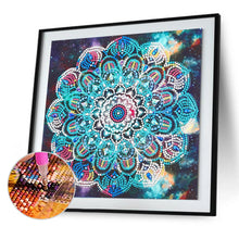 Load image into Gallery viewer, Mandala Flower Blooming 30*30CM(Canvas) Full Special Shaped Drill Diamond Painting