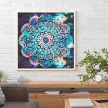 Load image into Gallery viewer, Mandala Flower Blooming 30*30CM(Canvas) Full Special Shaped Drill Diamond Painting