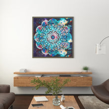 Load image into Gallery viewer, Mandala Flower Blooming 30*30CM(Canvas) Full Special Shaped Drill Diamond Painting