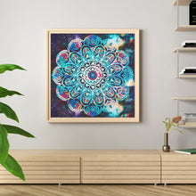 Load image into Gallery viewer, Mandala Flower Blooming 30*30CM(Canvas) Full Special Shaped Drill Diamond Painting