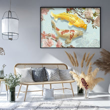 Load image into Gallery viewer, Koi Fish 40*30CM(Canvas) Full Round Drill Diamond Painting