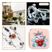 Load image into Gallery viewer, DIY 5D Rhinestone Jewelry Storage Box Special Shape Diamond Case