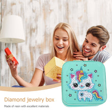 Load image into Gallery viewer, DIY 5D Rhinestone Jewelry Storage Box Special Shape Diamond Case