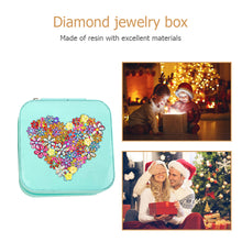 Load image into Gallery viewer, DIY 5D Rhinestone Jewelry Storage Box Special Shape Diamond Case