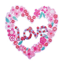 Load image into Gallery viewer, Diamond Painting Wreath - Round - Gold Leaf (23*23cm)