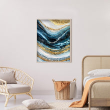 Load image into Gallery viewer, Gold Leaf 35*50CM(Canvas) Full Round Drill Diamond Painting