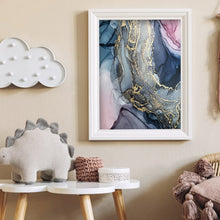Load image into Gallery viewer, Gold Leaf 35*50CM(Canvas) Full Round Drill Diamond Painting