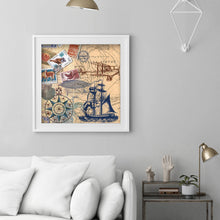 Load image into Gallery viewer, Sailing Lighthouse 40*40CM(Canvas) Full Square Drill Diamond Painting