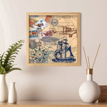 Load image into Gallery viewer, Sailing Lighthouse 40*40CM(Canvas) Full Square Drill Diamond Painting