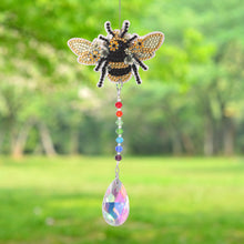 Load image into Gallery viewer, DIY 5D Mosaic Sun Catcher Jewelry Diamond Painting Window Wind Chime (Bee)