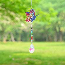 Load image into Gallery viewer, DIY 5D Diamond Painting Rainbow Maker Wind Chime Light Catcher