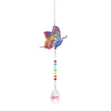 Load image into Gallery viewer, DIY 5D Diamond Painting Rainbow Maker Wind Chime Light Catcher