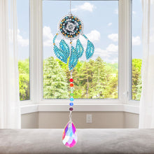 Load image into Gallery viewer, DIY 5D Mosaic Sun Catcher Window Hanging Diamond Wind Chime (Dream Catcher)