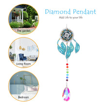 Load image into Gallery viewer, DIY 5D Mosaic Sun Catcher Window Hanging Diamond Wind Chime (Dream Catcher)