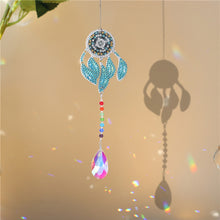 Load image into Gallery viewer, DIY 5D Diamond Painting Rainbow Wind Chime Light Catcher  Catcher