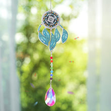 Load image into Gallery viewer, DIY 5D Mosaic Sun Catcher Window Hanging Diamond Wind Chime (Dream Catcher)
